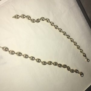 Gucci link 10K gold  bracelets